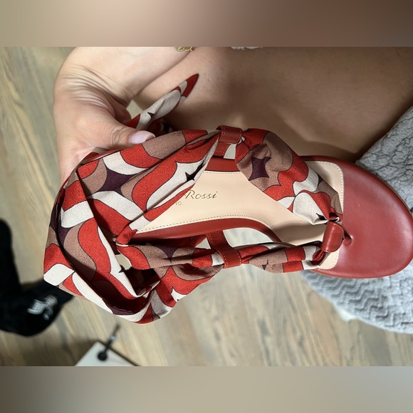 Gianvito Rossi Scarf Tie Sandals Unworn - Picture 4 of 7